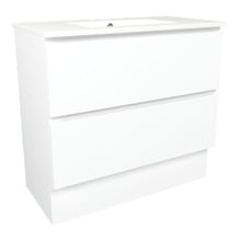 Elemental Plus 900mm Freestanding Single Vanity with Removable Kickboard